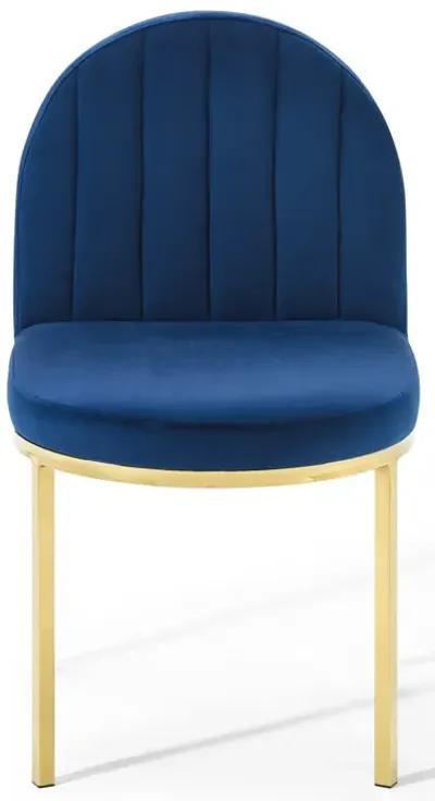 Isla Channel Tufted Performance Velvet Dining Side Chair