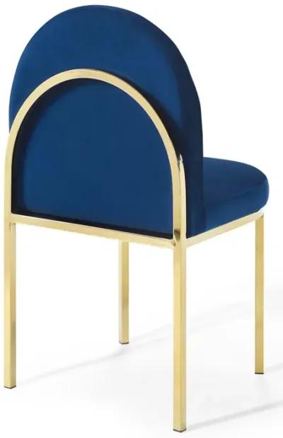 Isla Channel Tufted Performance Velvet Dining Side Chair