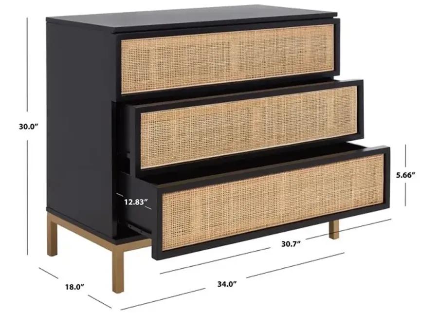 Zadie 3-Drawer Chest