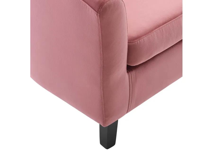 Prospect Performance Velvet Armchair