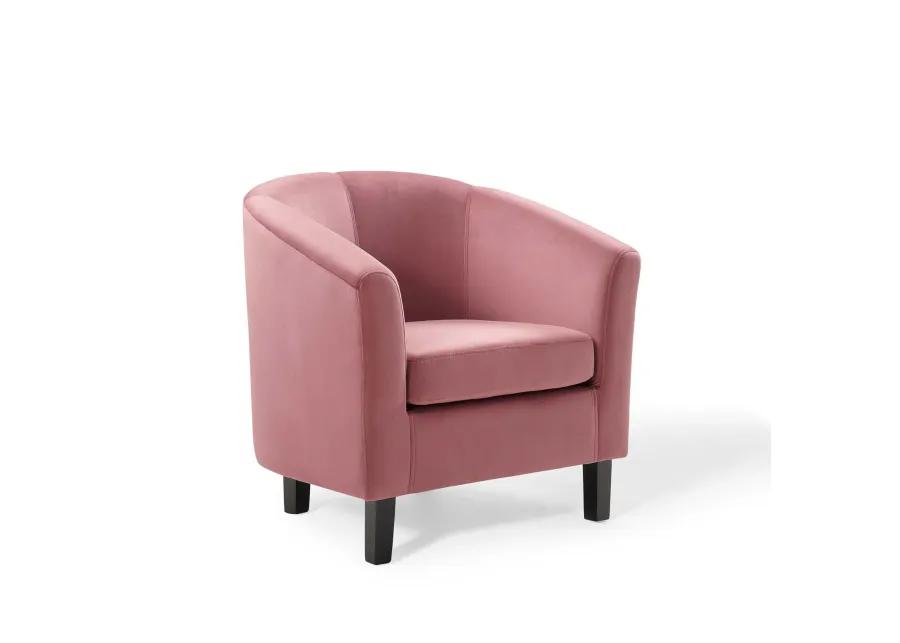 Prospect Performance Velvet Armchair