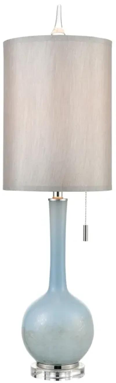 Quantum 37" High 1-Light Table Lamp - Blue