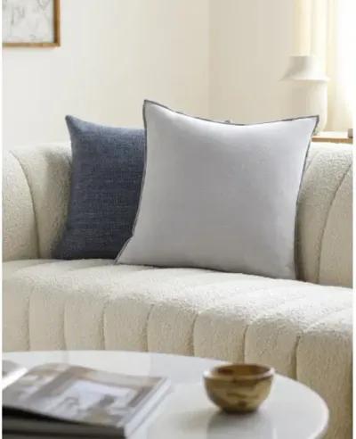 Merrow MEW-002 22"L x 22"W Accent Pillow  - Poly Insert