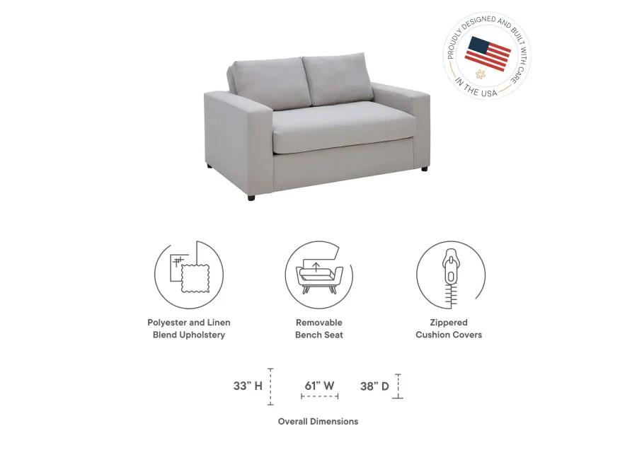 Avendale Linen Blend Loveseat