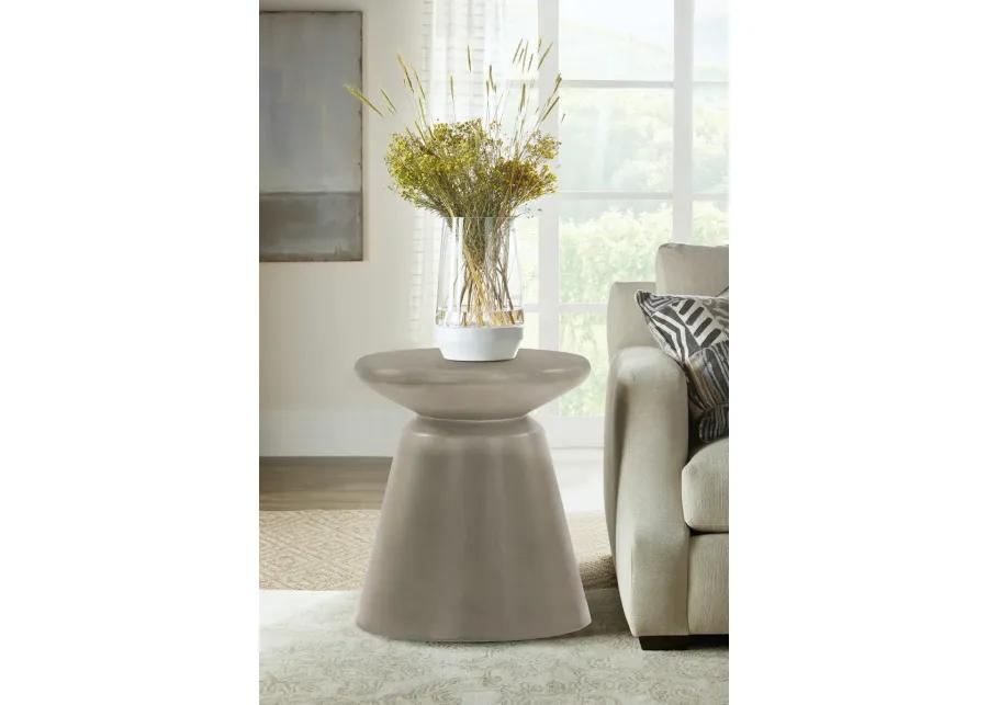 Umbre Concrete Indoor Outdoor Accent Stool End Table