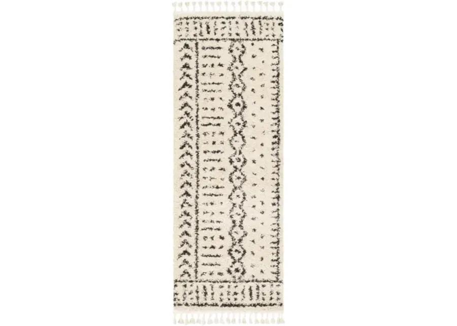 Berber Shag 6'7" x 9' Rug