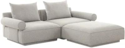 Rosello Nook Modular Sectional Light Grey