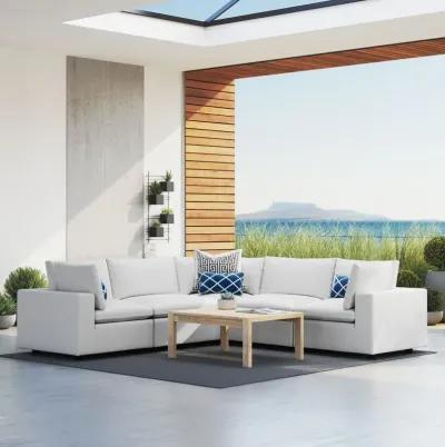 Commix 5-Piece Sunbrella� Outdoor Patio Sectional Sofa