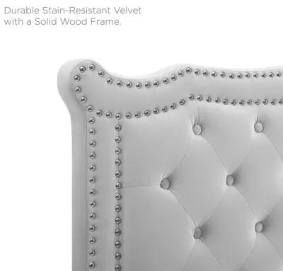 Louisa Tufted Performance Velvet Full/Queen Headboard