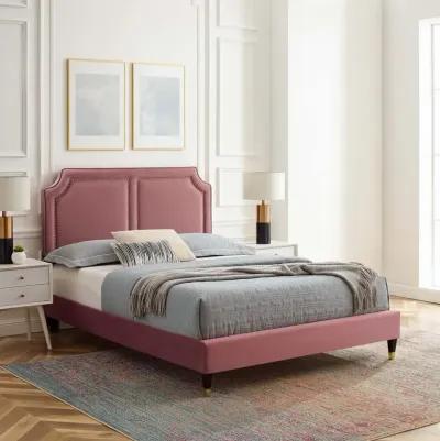 Novi Performance Velvet Twin Bed