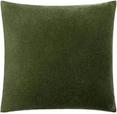 Cotton Velvet CV-063 18"L x 18"W Accent Pillow  - Down Insert