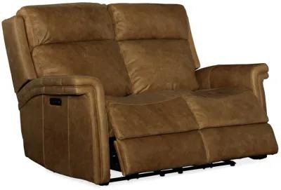 Poise Power Recliner Loveseat w/ Power Headrest