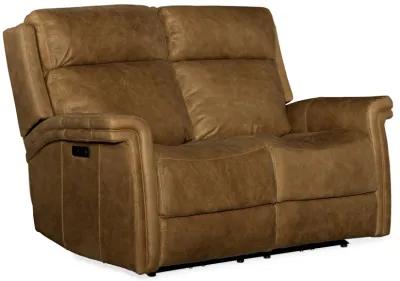 Poise Power Recliner Loveseat w/ Power Headrest