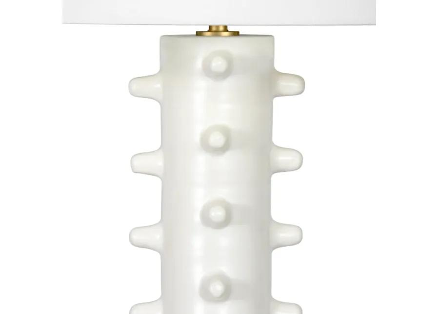 Norway Ceramic Table Lamp (White)