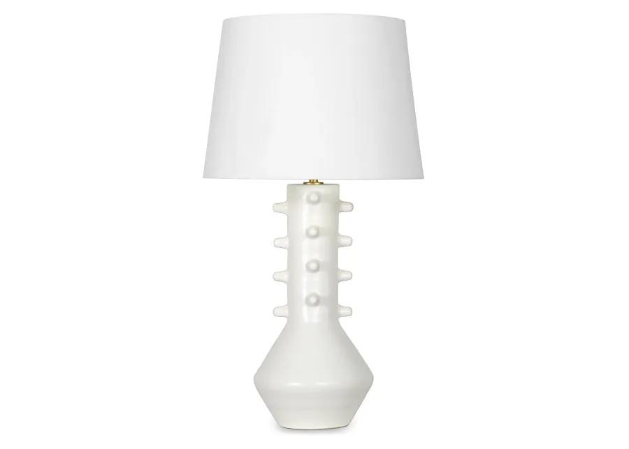 Norway Ceramic Table Lamp (White)