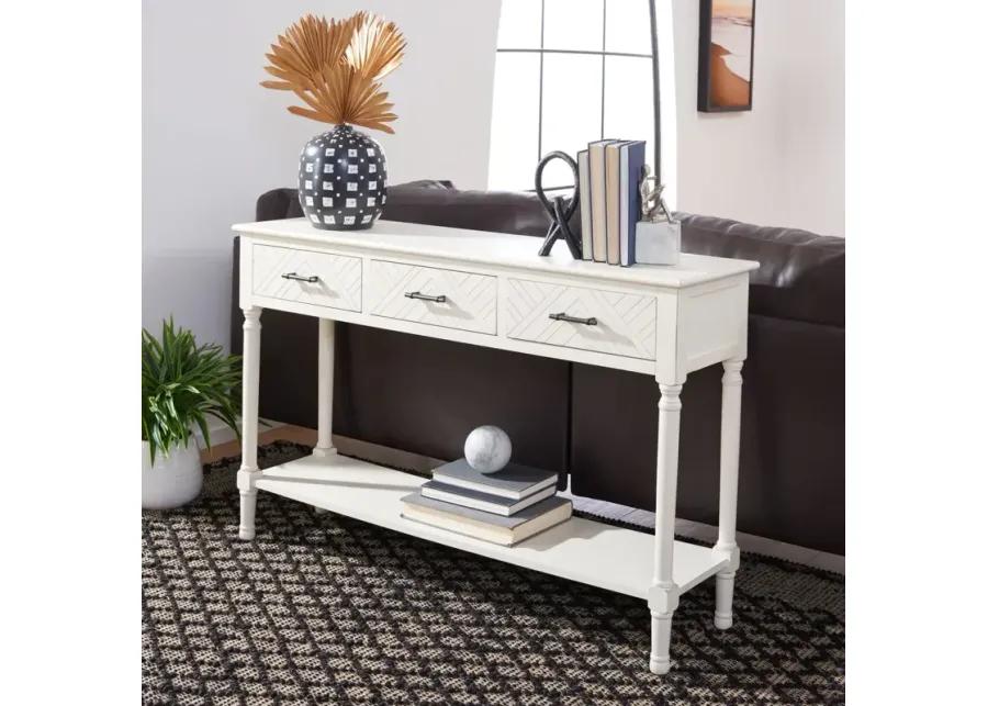 PEYTON 3 DRAWER CONSOLE TABLE