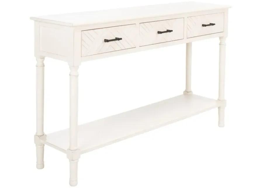 PEYTON 3 DRAWER CONSOLE TABLE