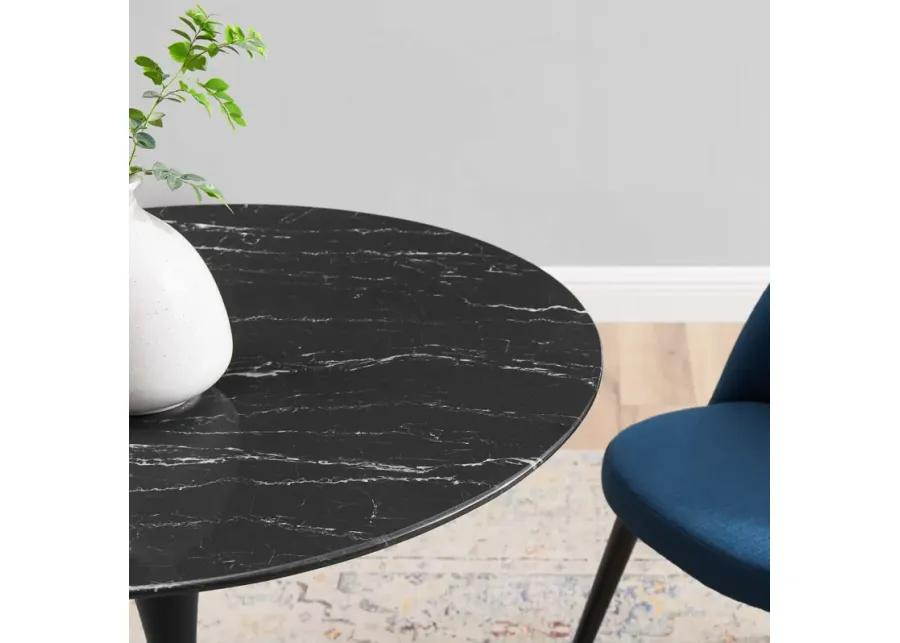 Lippa 36" Artificial Marble Dining Table