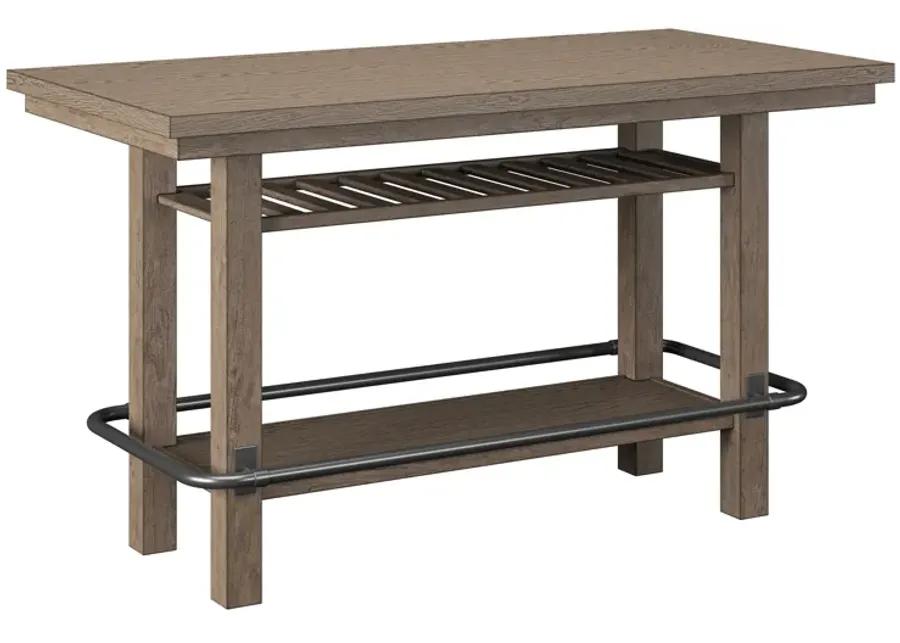 Benton Bar Height Storage Table