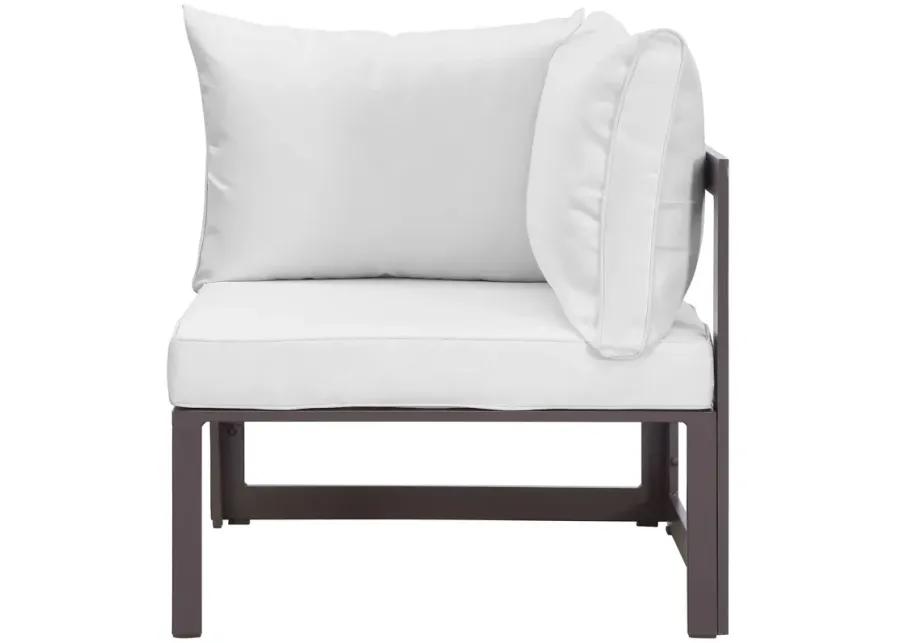 Fortuna Corner Outdoor Patio Armchair