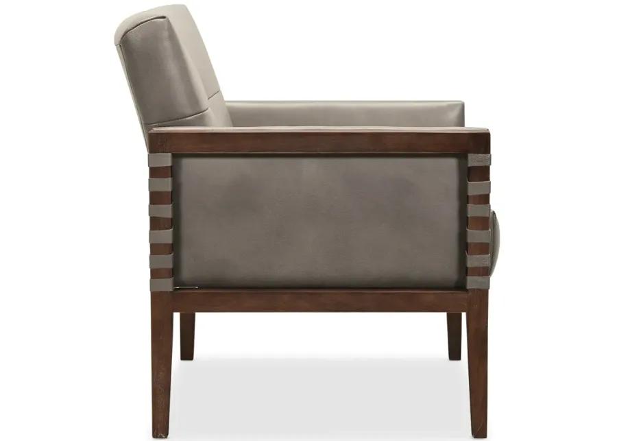 Carverdale Leather Club Chair