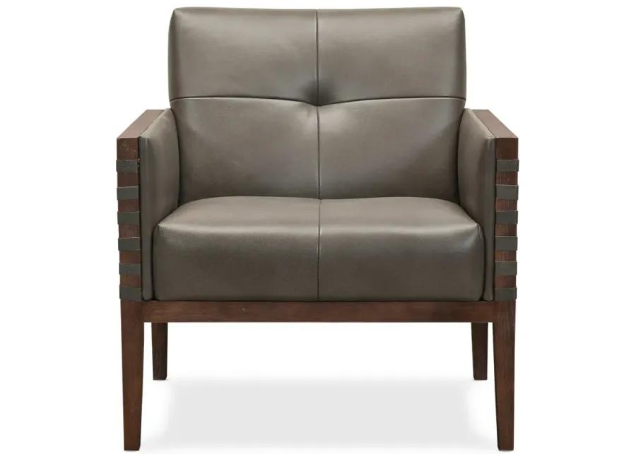 Carverdale Leather Club Chair