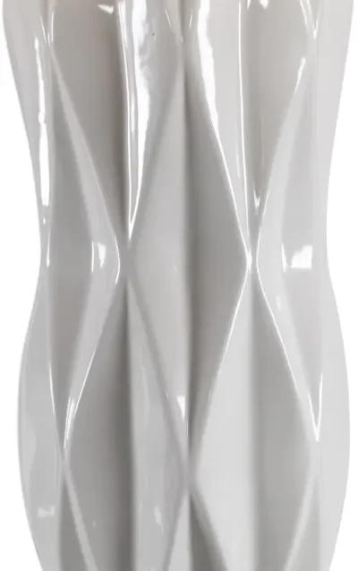 Malena Glossy White Table Lamp