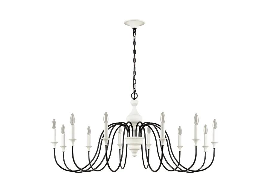 Val de Loire 48" Wide 12-Light Chandelier