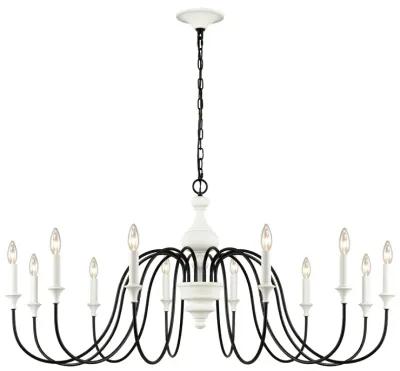 Val de Loire 48" Wide 12-Light Chandelier