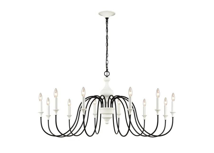 Val de Loire 48" Wide 12-Light Chandelier