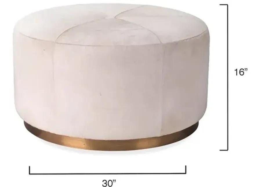 Thackeray Round Pouf