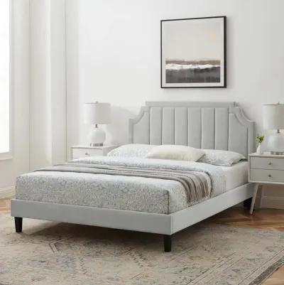 Sienna Performance Velvet Full Platform Bed