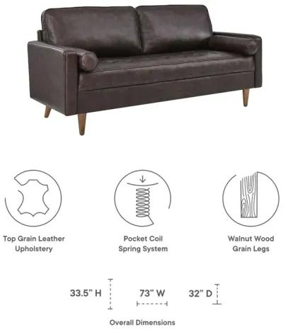 Valour Leather Sofa