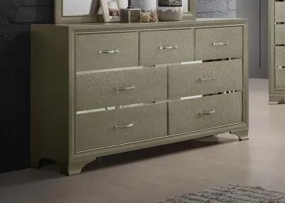 Beaumont 7-drawer Rectangular Dresser Champagne