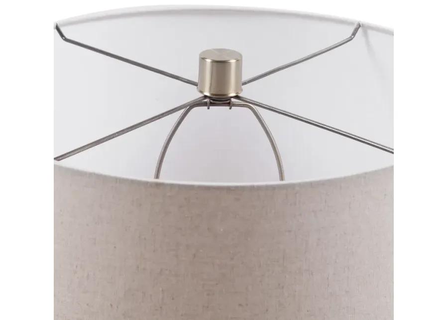 Callais Crackled Aqua Table Lamp