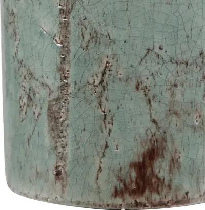 Callais Crackled Aqua Table Lamp