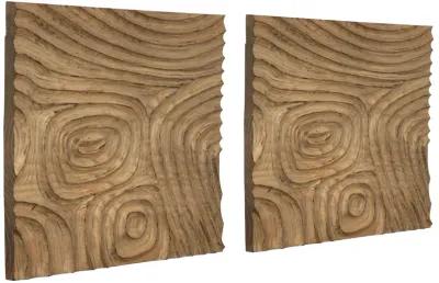 Channels Wood Wall Decor