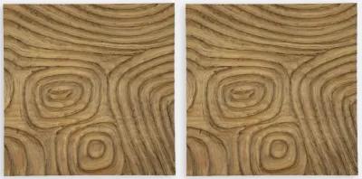 Channels Wood Wall Decor