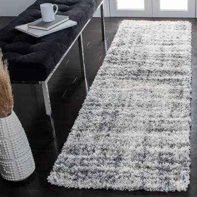 FONTANA SHAG Runner Power Loomed 2'-3" X 6' Rug