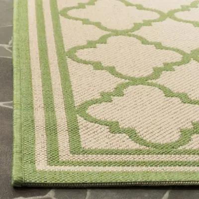 LINDEN 121 Collection LND121V-6SQ Cream / Olive 6'-7" X 6'-7" Square