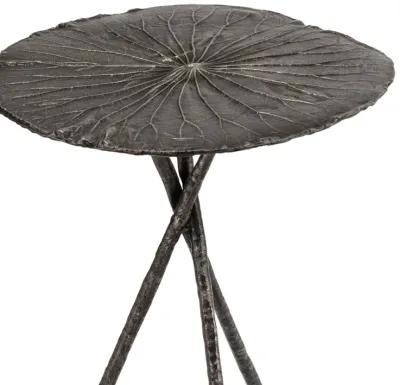 Lotus Table Large (Set of 2) Dark Nickel