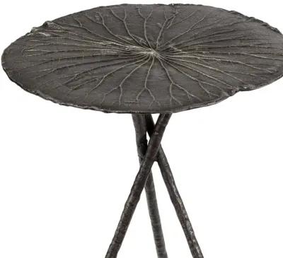 Lotus Table Large (Set of 2) Dark Nickel