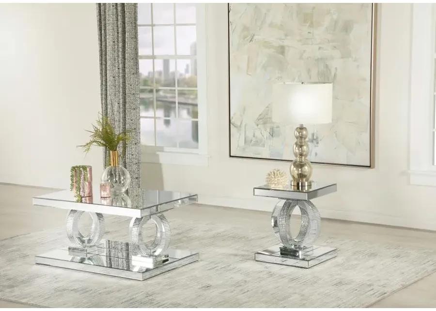 Breena Rectangular Coffee Table Mirror