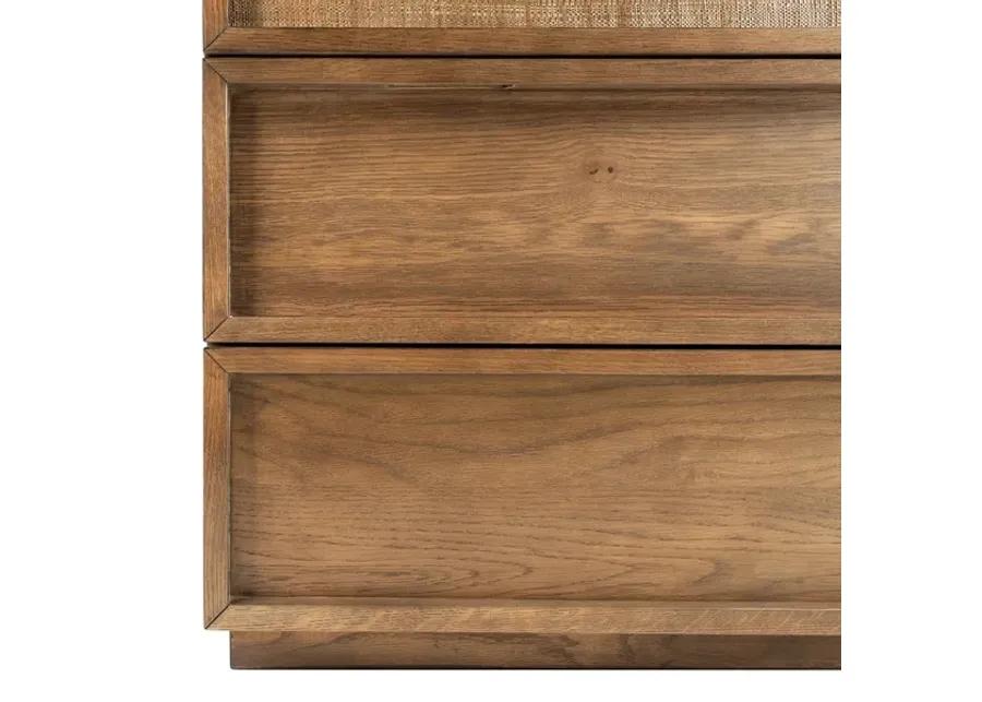 Zeus 6 Drawer Wood Dresser