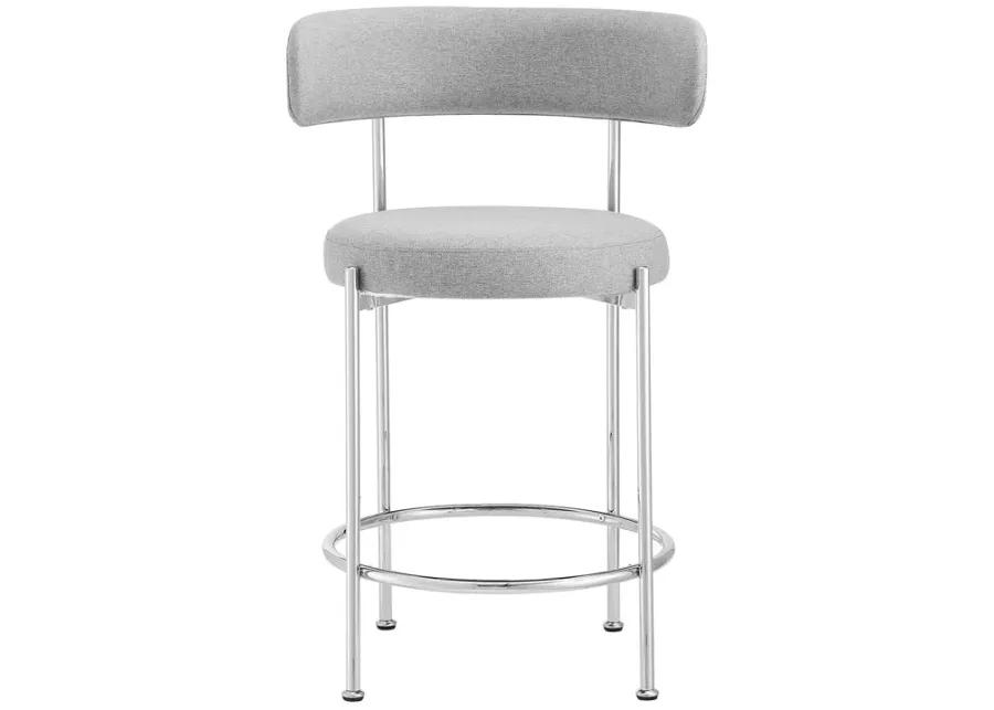 Albie Fabric Counter Stools - Set of 2