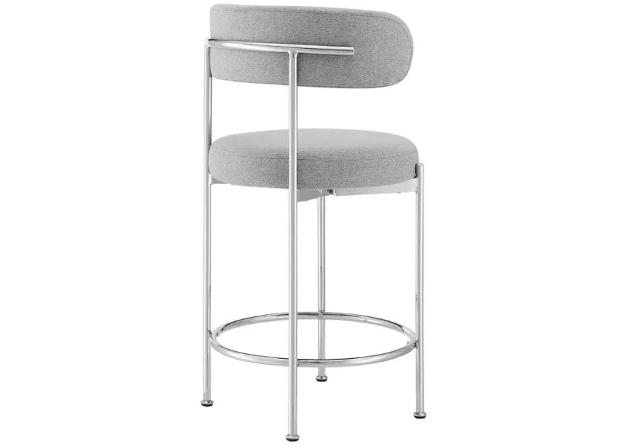 Albie Fabric Counter Stools - Set of 2