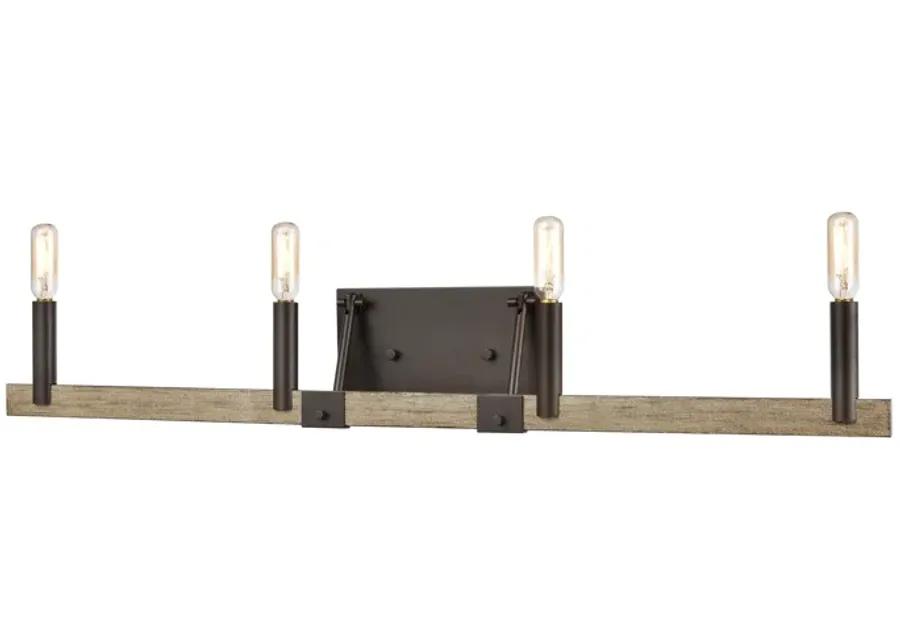 Transitions 32" Wide 4-Light Vanity Light - Oil Rubbed Bronze