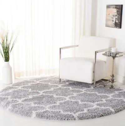 FONTANA SHAG Round Power Loomed 6'-7" X 6'-7" Round Rug