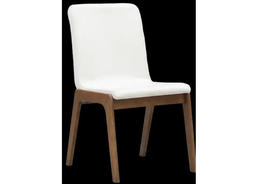 Remix Dining Chair - Cream fabric