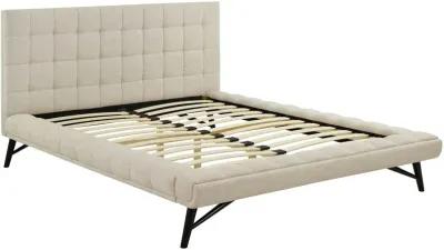 Julia Tufted Platform Bed